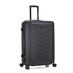 U.S. ARMY FOX PRO 28'' Expandable Large Suitcase with TSA Lock // Black