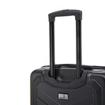 U.S. ARMY FOX PRO 24'' Expandable Medium Suitcase with TSA Lock // Black