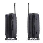 U.S. ARMY FOX PRO 24'' Expandable Medium Suitcase with TSA Lock // Black