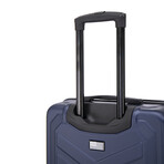 U.S. ARMY FOX PRO 24'' Expandable Medium Suitcase with TSA Lock // Navy Blue