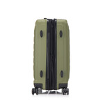 U.S. ARMY FOX PRO  20'' Expandable Carry-On Suitcase with TSA Lock // Olive Drab