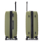 U.S. Army FOX PRO 3-piece Luggage Set 20"/24"/28" Expandable Suitcases with TSA Lock // Olive Drab