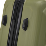 U.S. ARMY FOX PRO 24'' Expandable Medium Suitcase with TSA Lock // Olive Drab