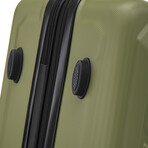 U.S. ARMY FOX PRO  20'' Expandable Carry-On Suitcase with TSA Lock // Olive Drab