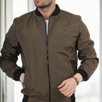 Lightweight Bomber Jacket // Khaki (M)