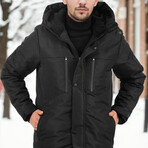 Parka Jacket // Black (S)