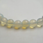 Genuine Opalite 6mm Beaded Stretch Bracelet