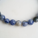 Genuine Sodalite 8mm Beaded Stretch Bracelet