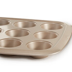 BergHOFF Leo Balance Nonstick Carbon Steel 12-cup Cupcake Pan // 2.5"