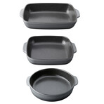 BergHOFF GEM Ceramic Stoneware 3 Piece Bake Set // Large