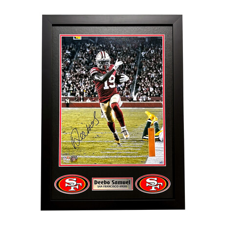 Deebo Samuel Autographed San Francisco 49ers 16x20 Framed Photo