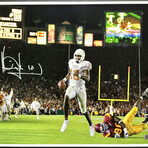 Vince Young Autographed Texas Longhorns 16x20 Photo Framed