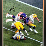 John Elway Autographed Denver Broncos 16x20 Helicopter Framed Photo