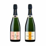 Veuve Clicquot Rich Brut & Rich Rose // 2 Bottle Set 