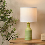 Suzanne Table Lamp // Green