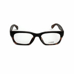 Unisex // Wayfarer Reading Glasses // Black & Brown Tortoise (Clear Demo Lens)