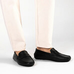 Grainy Lather City Loafers // Black (39)