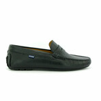 Grainy Lather City Loafers // Black (39)