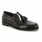 Polish Leather Boston w/ Tassel Loafers // Burgundy (38)