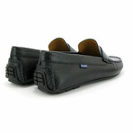 Grainy Lather City Loafers // Black (39)