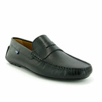 Grainy Lather City Loafers // Black (39)