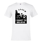 I Want to Believe Santa // White (3XL)