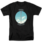 Happy Festivus // Black (3XL)