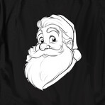 Santa is Real // Black (3XL)