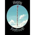 Happy Festivus // Black (3XL)