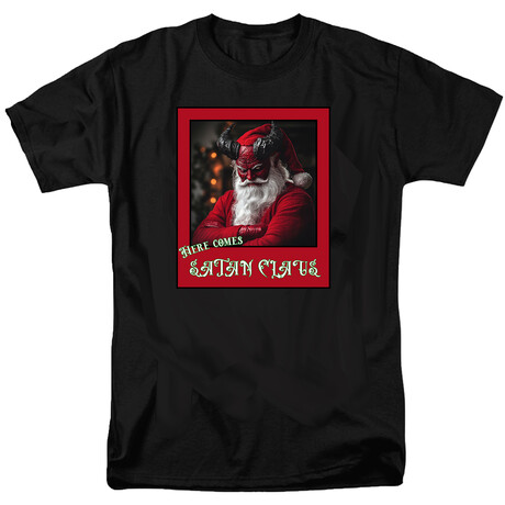 Here Comes Satan Claus // Black (S)