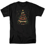 Starry Christmas Tree // Black (S)