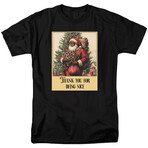 Santa Thanks You for Being Nice // Black (3XL)