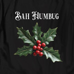 Bah Humbug Mistletoe // Black (3XL)