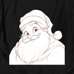 Jolly St. Nick // Black (2XL)