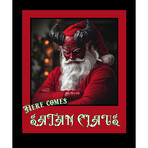 Here Comes Satan Claus // Black (XL)