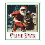 Christmas Crime Pays // White (3XL)