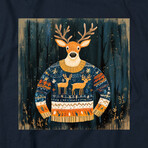 Reindeer Sweeter // Black (M)