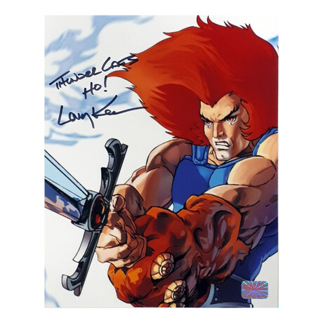 Larry Kenney Signed 8x10 // Voice of Lion-O from ThunderCats