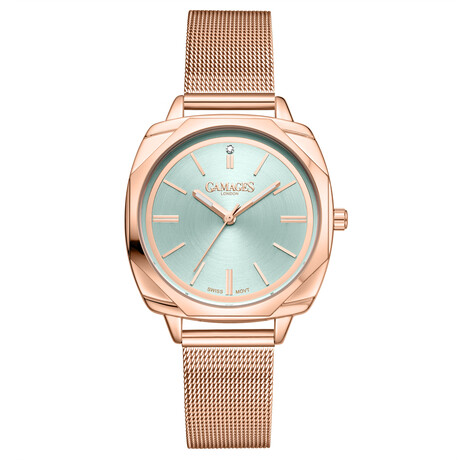 Gamages of London Ladies Dahlia Diamond Quartz // GAW472