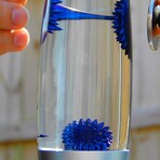 Colorful Ferrofluid Rocket Lamp // Blue