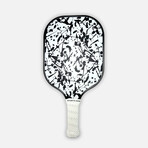 Camo + White Splatter Paint Classic Pickleball Set