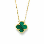 Van Cleef & Arpels // 18k Yellow Gold Vintage Pendant Necklace // 14.76"-16.33" // Store Display