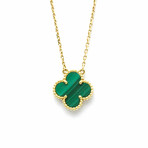 Van Cleef & Arpels // 18k Yellow Gold Vintage Pendant Necklace // 14.76"-16.33" // Store Display