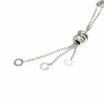 Bulgari // 18k White Gold B.Zero1 Pendant Necklace // 17.71" // Store Display