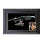 William Shatner Signed Star Trek Photo: Starship Enterprise // Captain Kirk