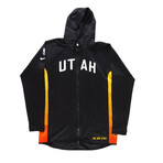 Utah Jazz Team-Issued Nike 2019-2020 // Unsigned Black City Jacket (Fanatics) + Unsigned Shorts (Fanatics)