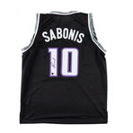 Sacramento Kings Jerseys // Domantas Sabonis Signed (Beckett) + De'Aaron Fox Signed (Beckett) + Mitch Richmond Signed (JSA)