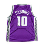 Domantas Sabonis // Signed Sacramento Kings Jersey (Beckett) + Signed Sacramento Kings 11x14 Photo (Beckett)