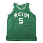 Bill Walton // Signed Boston Celtics Jersey (Beckett) + Signed Boston Celtics Custom Framed Photo Display (Beckett)