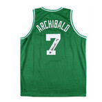 Boston Celtics // Nate Archibald Signed Jersey Inscribed "HOF 91" (JSA) + Nate "Tiny" Archibald Signed 8x10 Photo (Schwartz) + Charlie Scott Signed Jersey Inscribed "HOF 2018" (Schwartz)